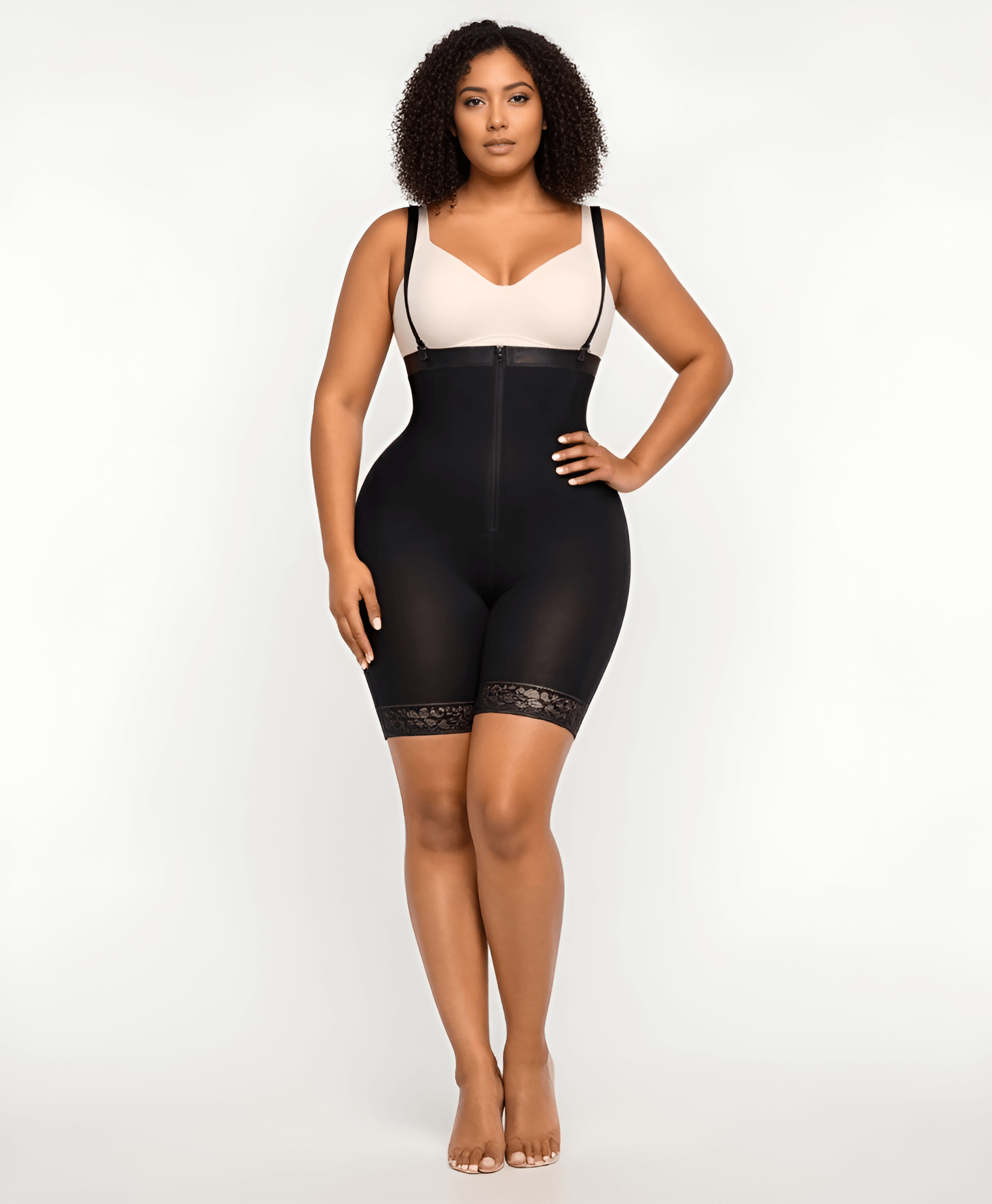 Bauch-Kompressions-Body-Shaper mit Po-Lifter für eine perfekte Silhouette. Tothecurve Shapewears.